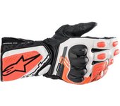 Alpinestars SP-8 V3 Guantes de motocicleta - Negro Blanco Rojo (3XL)
