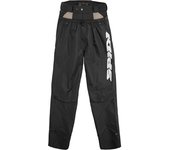Spidi InsideOut H2Out Pantalones impermeables para la lluvia de la motocicleta - Negro (2XL)