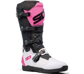 Sidi XPower SC Botas de motocross - Negro Blanco Rosa (50)
