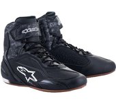 Alpinestars Faster 3 Zapatos de motocicleta - Negro Gris (47)
