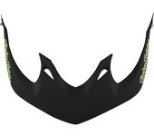Lee A1 Pico del casco - Negro Verde (un tamaño)
