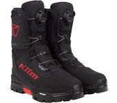 Klim Klutch GTX BOA Botas para motos de nieve - Negro Rojo (42)