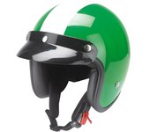 Redbike RB-753 Oldtimer Casco Jet - Blanco Verde (XS)