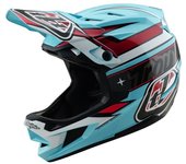 Lee D4 Mips Linear Casco de descenso de poliacrílito - Multicolor (XL)