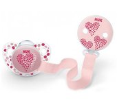 Nuk Chupete Silicona Con Cinta 18-36 meses
