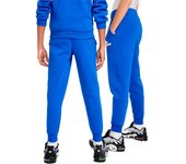 Nike - Pantalón largo Sportswear Club Fleece Niño, Unisex, Game Royal-Game Royal-Safety Orange-White, XL