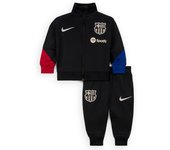 Nike - Chándal FC Barcelona Training 2024-2025 Bebé, Unisex, Black-Noble Red-Deep Royal Blue-Orewood, 9-12M