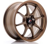 Llanta De Aluminio Japan Racing Jr5 8.5x17 5x100 Et35 Bronce Anodizado