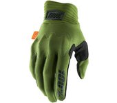 100% Cognito Guantes de bicicleta - Verde (M)