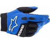 Alpinestars Full Bore Guantes de Motocross Juvenil - Negro Azul (L)