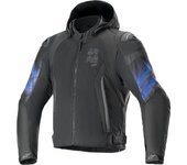 Alpinestars Zaca Air Venom chaqueta textil impermeable para motocicletas - Negro Azul (2XL)