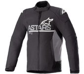 Alpinestars SMX chaqueta textil impermeable para motocicletas - Negro Gris