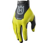 Shot Lite Husqvarna Limited Edition Guantes de motocross - Negro Amarillo (3XL)