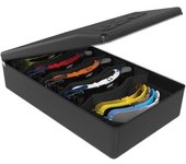 Leatt Velocity Estuche de gafas - Negro (un tamaño)