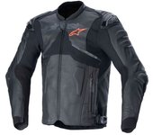 Alpinestars Atem V5 Chaqueta de cuero de moto perforada - Negro (50)