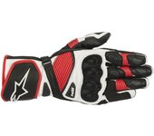 Alpinestars SP-1 v2 Guantes de moto - Negro Blanco Rojo (2XL)