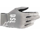 Alpinestars AS-DSL Shotaro Guantes de motocicleta - Negro Gris (2XL)