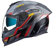 NEXX SX.100R Gridline Casco - Gris Plata (XL)