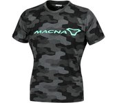 Macna Dazzle Logo 2.0 Camiseta Damas - Negro Multicolor