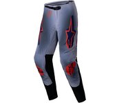 Alpinestars Supertech Lipan Pantalones de motocross - Gris Naranja (34)