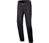 Alpinestars Cult-8 Stretch Denim Pantalones textiles de motocicleta - Negro (30)