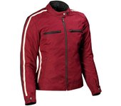 DIFI Jodie Aerotex Urban impermeable Chaqueta textil de motocicleta para mujer - Rojo Beige (38)