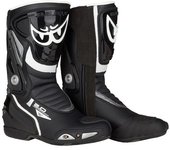 Berik Shaft 2.0 Botas de moto - Negro Gris Blanco (46)