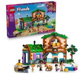 Set de construcción Lego Friends 42654 Rancho y Establo de Ponis 727 piezas, carro y elevador funcional