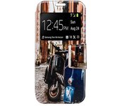 Cool Funda Flip Cover Dibujos Moto para iPhone X / iPhone XS