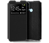 Cool Funda Flip Cover Liso Negro para Xiaomi Redmi A1 Plus/A2 Plus
