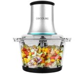 Cecotec Chopbeat 2000 Vindaloo Glass Picadora de 4 Hojas 500W 500g