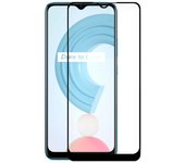 Cool Protector Pantalla Cristal Templado Full 3D Negro para Realme C21/C11 2021
