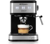 Orbegozo EX 5210 Cafetera Espresso 20 Bares Negra/Acero Inoxidable
