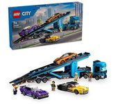Lego City Camión de Transporte con Deportivos para Niños de 7+ Años
