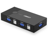 Switch KVM Ugreen 30357 USB VGA 2 Puertos Sin Alimentación Externa