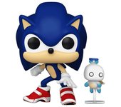 Figura coleccionable Funko Sonic with Chao Multicolor Vinilo 108mm