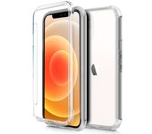 Cool Funda Silicona 3D Transparente Trasera y Delantera iPhone 12 Mini
