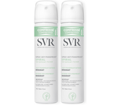SVR Spirial Antitranspirante Spray 48 Horas 2x75ml