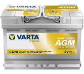 La70 Batería Varta Professional Dual Purpose Agm 70ah 760a