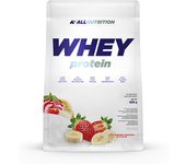 AllNutrition WHEY proteínas de suero- fresa y plátano, 908 g