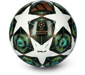 Adidas - Balón Champions League 2024-2025 Pro Sala, Unisex, White-Shadow Green-Solar Slime, 4 (62 cm)