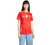 Adidas - Camiseta España Primera Equipación Eurocopa 2024 Mujer, Mujer, Better Scarlet, S