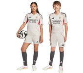 Adidas - Conjunto SLB Benfica Segunda Equipación 2025-2026 Niño, Unisex, Wonder Alumina, 152 cm