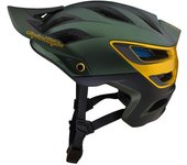 Lee A3 Uno MIPS Casco de bicicleta - Negro Verde (XS S)