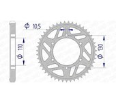 AFAM Corona de aluminio 13813 - 530 -
