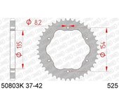 AFAM Piñón trasero estándar de acero 50803K - 525 - requiere un soporte de piñón trasero -