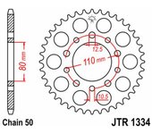 JT SPROCKETS Corona de acero estándar 1334 - 530 -