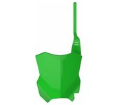 POLISPORT Matrícula frontal verde Kawasaki KX450F -