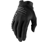 100% R-Core Guantes de bicicleta - Negro (M)