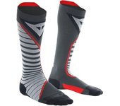 Dainese Thermo Long Calcetines - Gris Rojo (45 46 47)